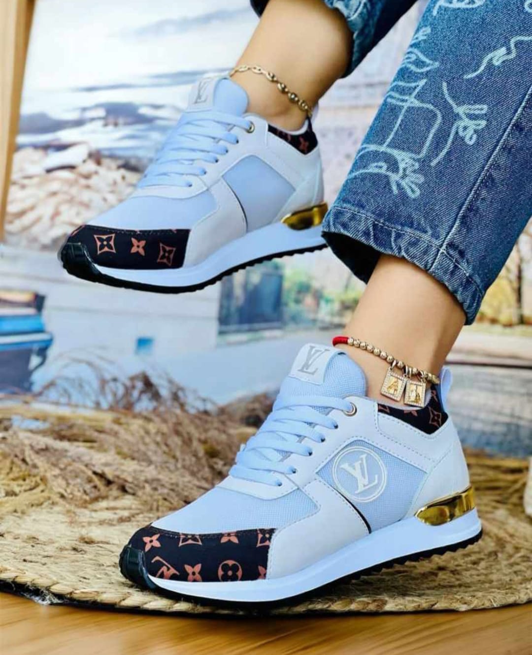 Tenis dama louis vuitton Run Away Dama