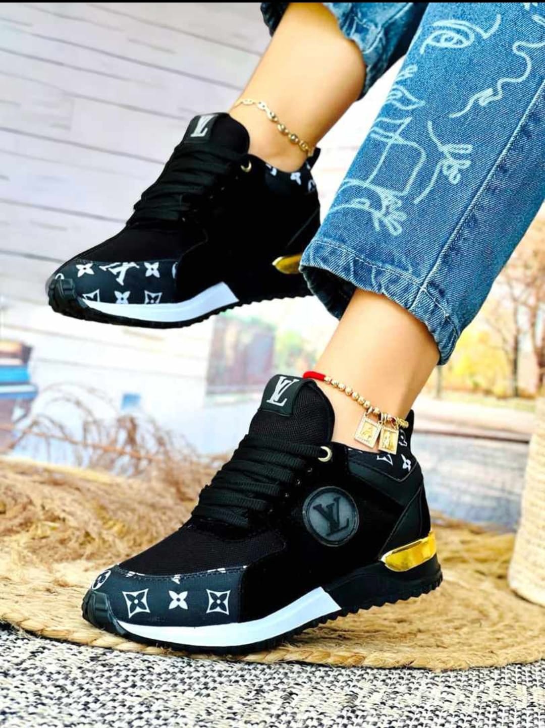 Tenis dama louis vuitton Run Away Dama
