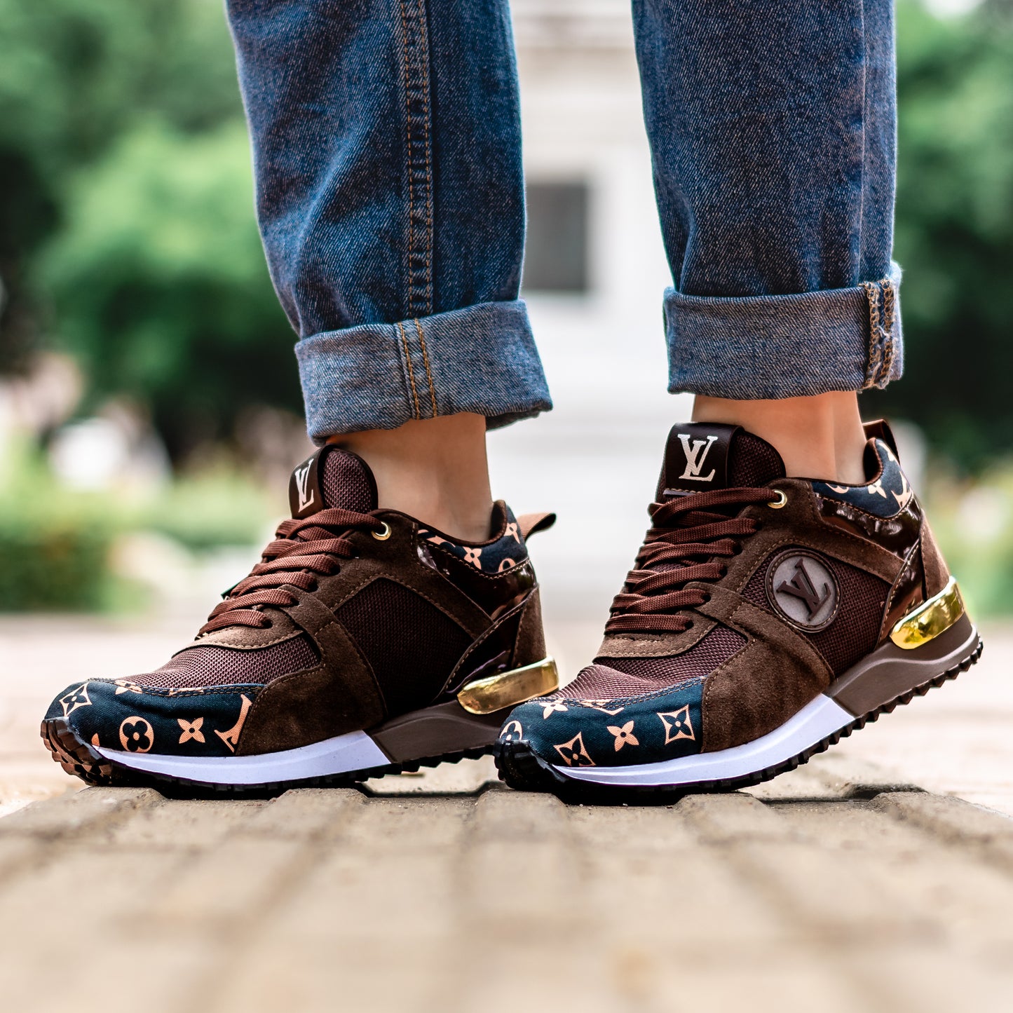 Tenis dama louis vuitton Run Away Dama