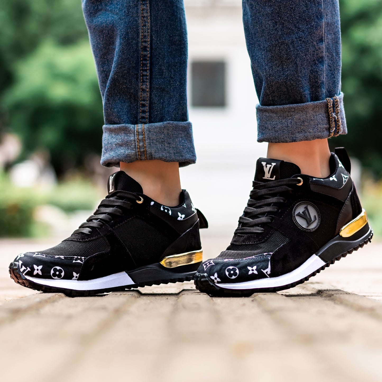 Tenis dama louis vuitton Run Away Dama